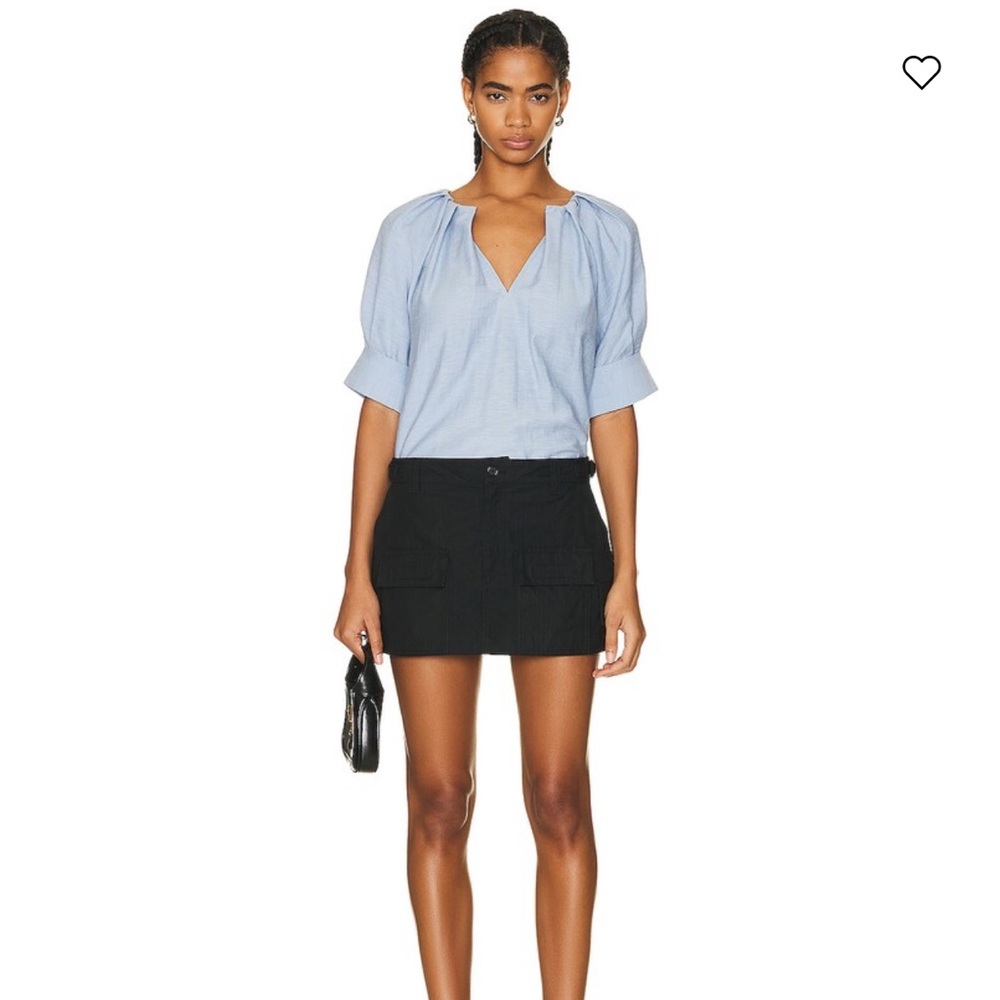 🟣 BOGO! A.L.C. Carey Cotton and Linen Top